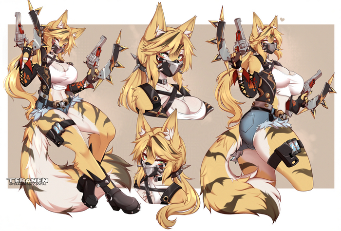 Pulchra , , Pulchra (zzz), Furry Cat, , Furry Art, Zenless Zone Zero