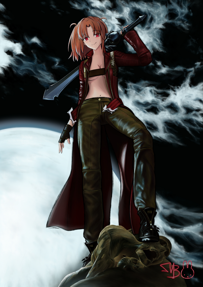 Yumizuka  Devil may cry Tsukihime, Devil May Cry, , , ,  , Digital, Anime Art, , 
