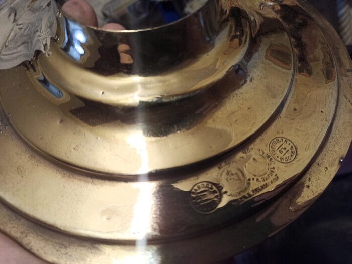 Грань после полировки.