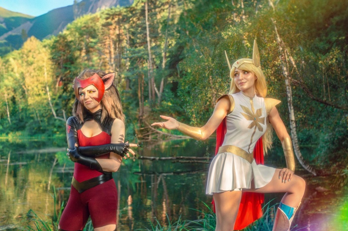     , , , , , , She-ra: Princess of Power, Catra, She-ra, Agflower, 