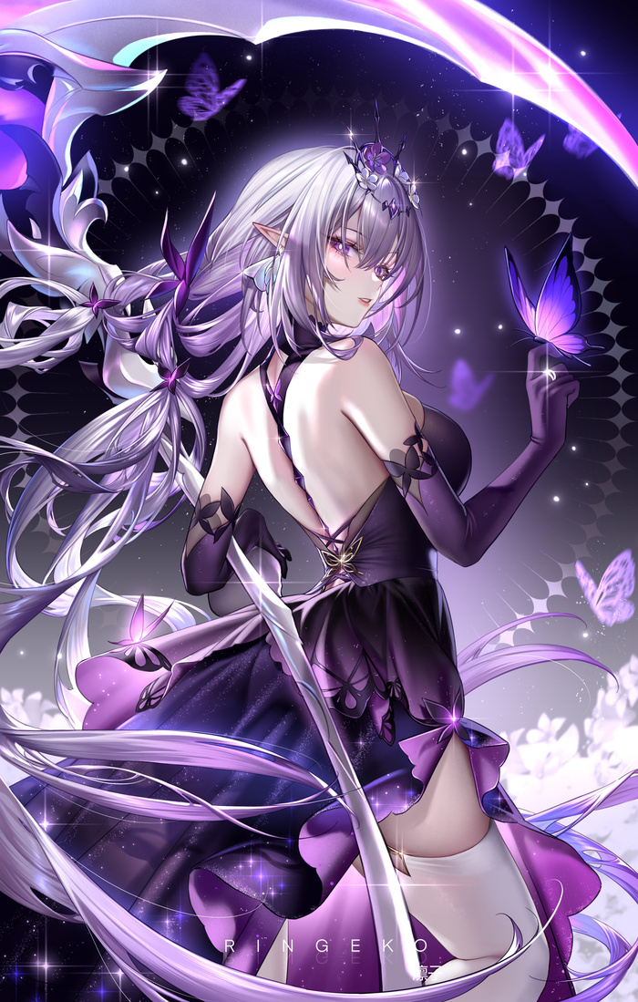 Castorice Anime Art, Honkai: Star Rail, Castorice (Honkai: Star Rail), Ringeko