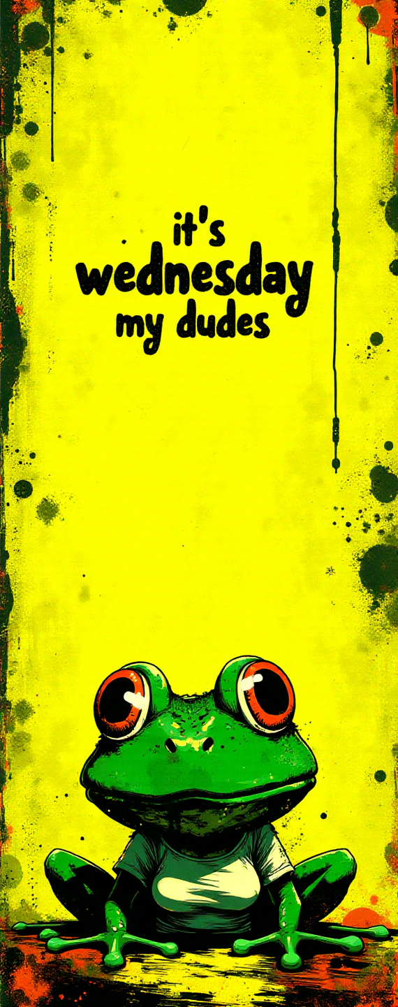 ,   ) , , , , ,  , It Is Wednesday My Dudes, 