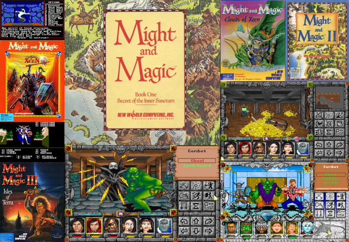  Might and Magic I-V   Theme Park   Might and magic, RPG, , -, -, Carter54,  ,   DOS,  , Telegram ()
