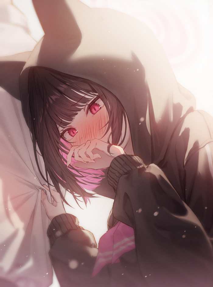 Застеснялась