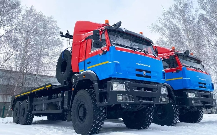 На шасси КАМАЗ сделали спецавтомобили для работы на Крайнем Севере