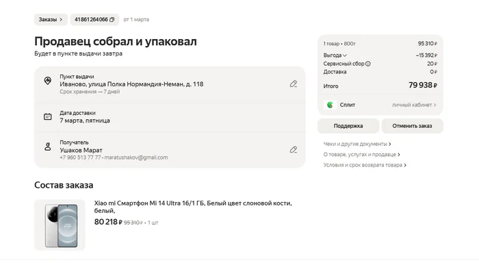 How great Yandex Market works - My, Question, Ask Peekaboo, Longpost
