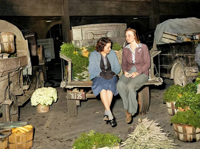 Подборка интересных и необычных фотографий из США. 20 раскрашенных фотографий ХХ века. Часть XVII Фотография, Старое фото, 20 век, США, Колоризация, Длиннопост