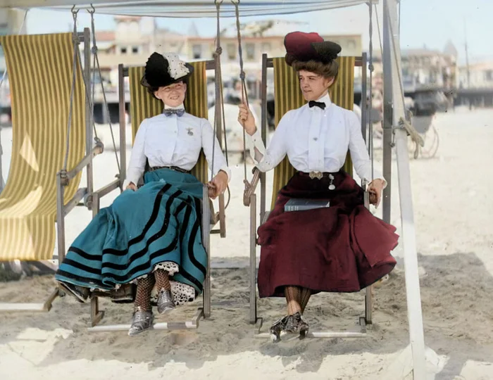 Подборка интересных и необычных фотографий из США. 20 раскрашенных фотографий ХХ века. Часть XVII Фотография, Старое фото, 20 век, США, Колоризация, Длиннопост