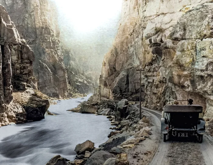 Подборка интересных и необычных фотографий из США. 20 раскрашенных фотографий ХХ века. Часть XVII Фотография, Старое фото, 20 век, США, Колоризация, Длиннопост