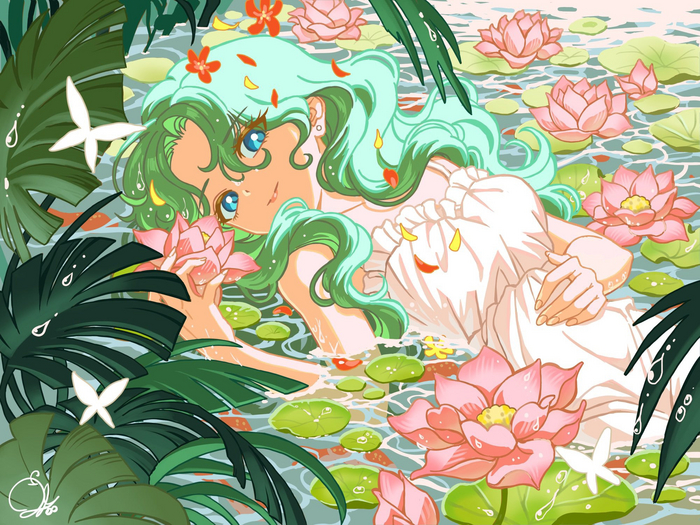   ,  ! Sailor Moon, Sailor neptune, , Anime Art, 