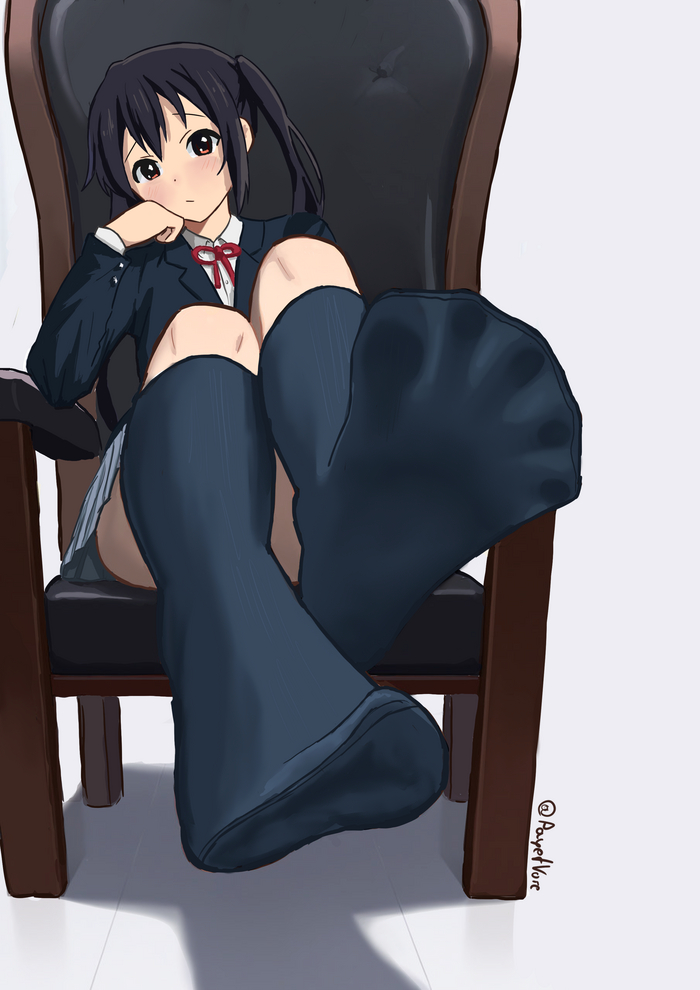  - , Anime Art, Azusa Nakano, K-on, , , Seifuku, 