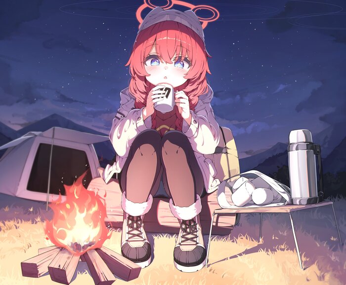 Маки на природе