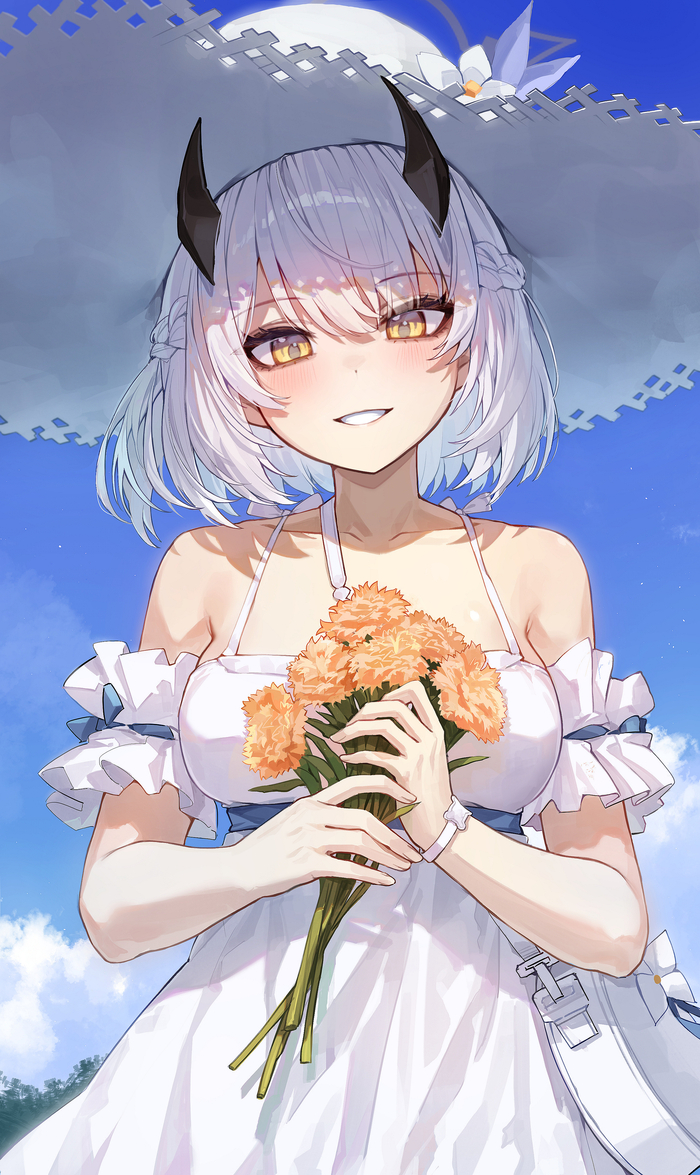  , Anime Art, , , Blue Archive, Himuro Sena,   , , , , Kokukyukeo