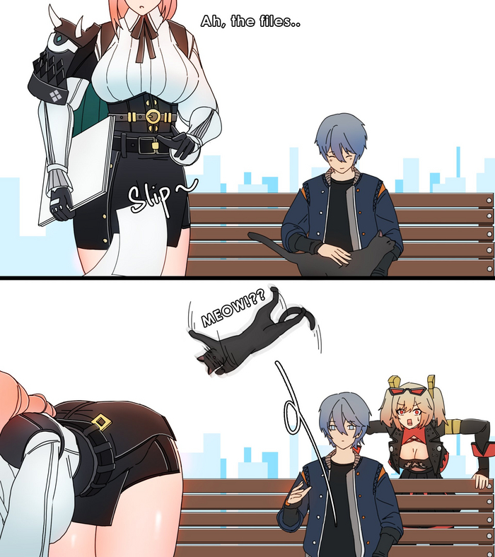   Zenless Zone Zero, Tsukishiro Yanagi (zzz), Wise (zzz), Burnice White (zzz), , , Anime Art, , 