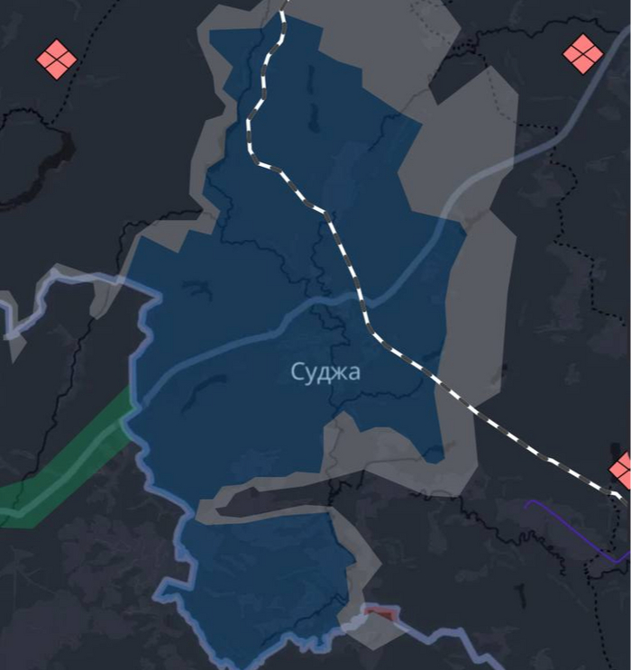Примерная карта из украинских каналов