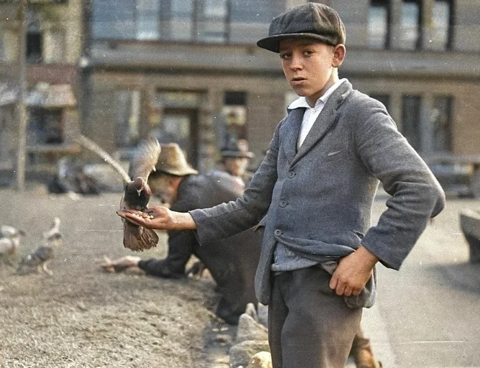 Необычные и интересные снимки из разных стран мира, сделанные в XX веке. 20 раскрашенных фотографий. Часть V Старое фото, Историческое фото, 20 век, Фотография, Колоризация, Длиннопост