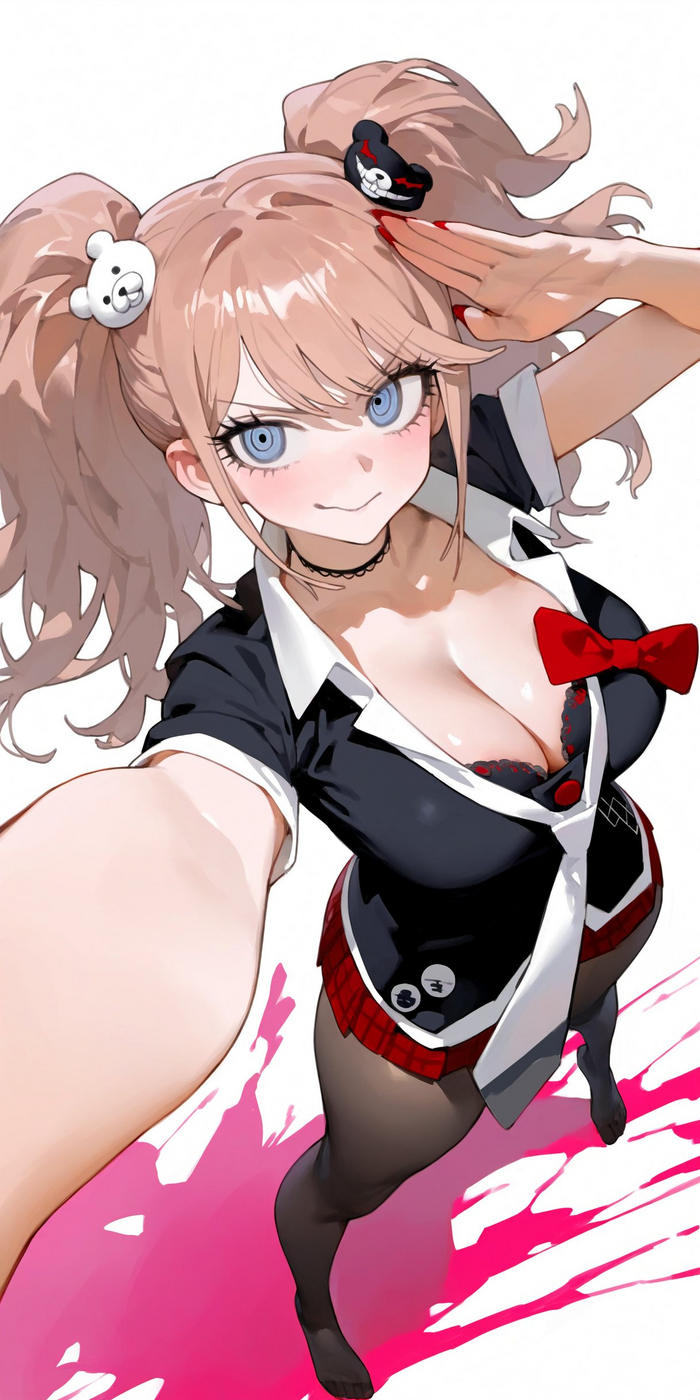 Junko Anime Art, , , Danganronpa, Junko Enoshima