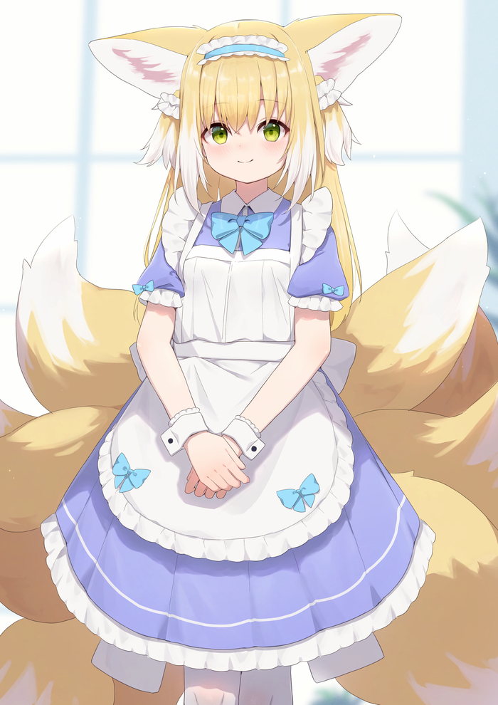 Suzuran #001 , Anime Art, Arknights, Suzuran, , , , Animal Ears, ,  , , -