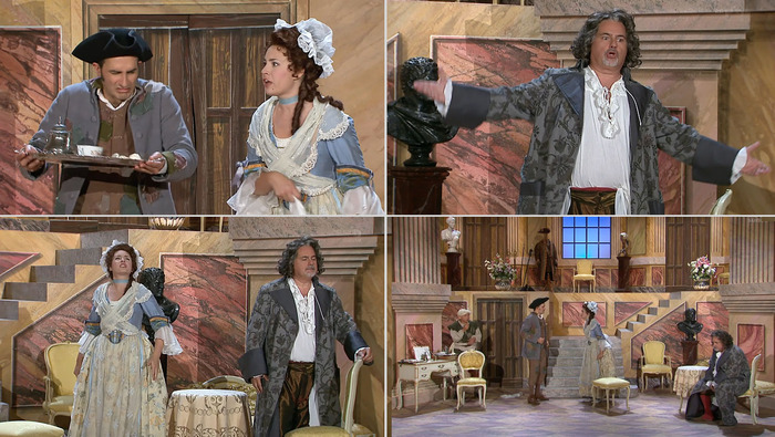 Серпина и правда несколько расслабилась: завтрака не подала, предлагает ждать обеда. Слуги имитируют бурную деятельность а у хозяина урчит в животе. Что-то явно разладилось в хозяйстве.