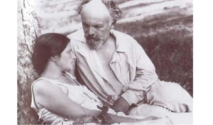 Пришвин и Валерия.