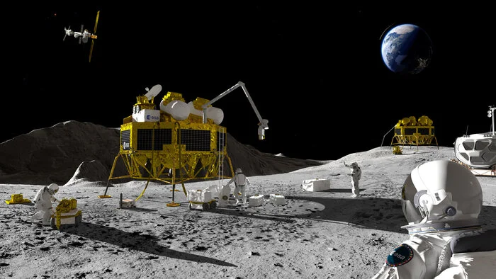 Europa on the Moon: Argonaut's First Mission Planned for 2031 - Space, Technologies, moon, Astronomy, Esa, Ctrl Alt Del, Illustrations, Longpost