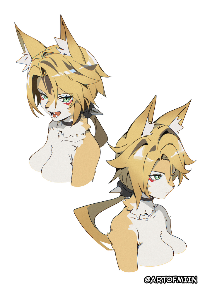 Pulchra Zenless Zone Zero, Pulchra (zzz), , , , Anime Art, , , Animal Ears