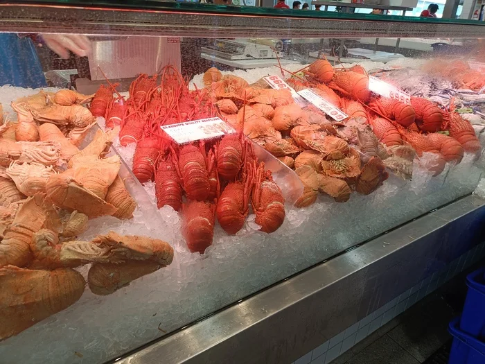 Рыбный рынок в Сиднее Австралия, Рынок, Рыба, Деликатес, Длиннопост