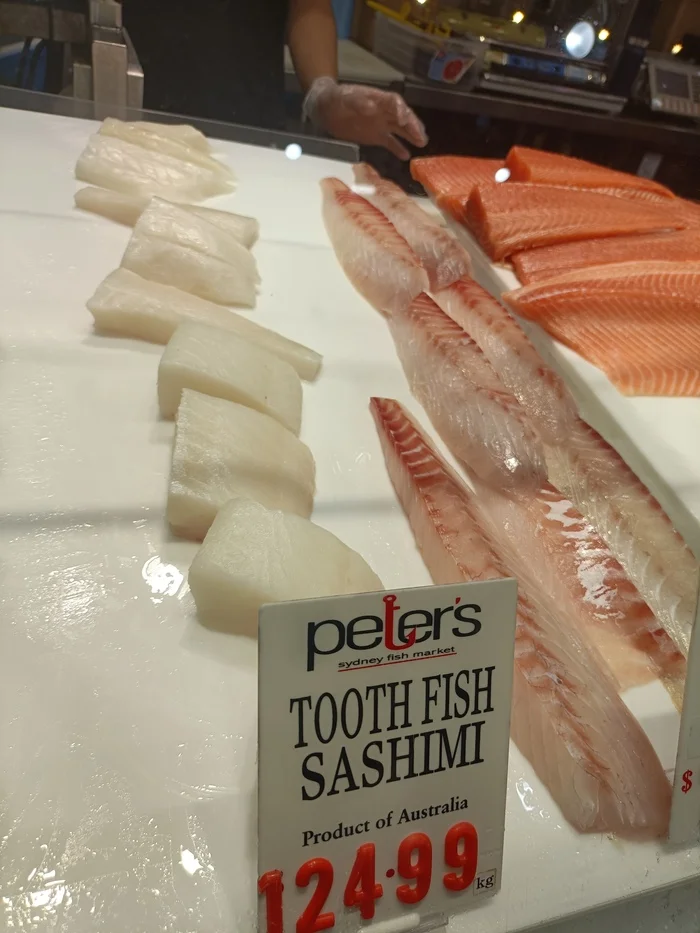 Рыбный рынок в Сиднее Австралия, Рынок, Рыба, Деликатес, Длиннопост