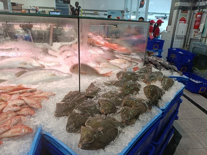 Рыбный рынок в Сиднее Австралия, Рынок, Рыба, Деликатес, Длиннопост