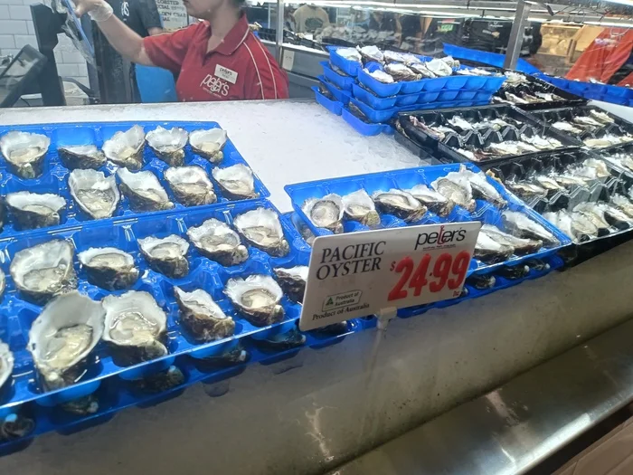 Рыбный рынок в Сиднее Австралия, Рынок, Рыба, Деликатес, Длиннопост