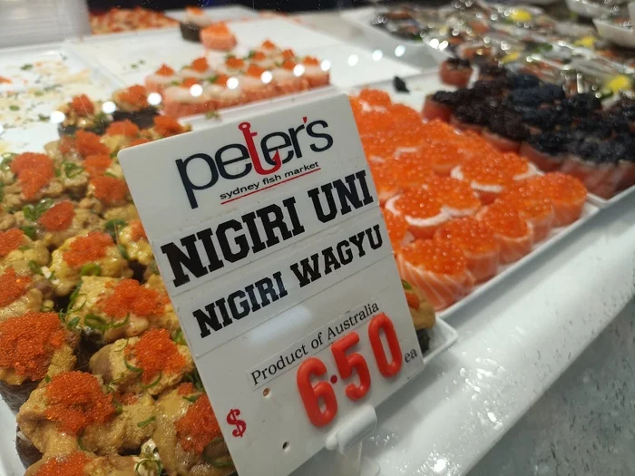 Рыбный рынок в Сиднее Австралия, Рынок, Рыба, Деликатес, Длиннопост