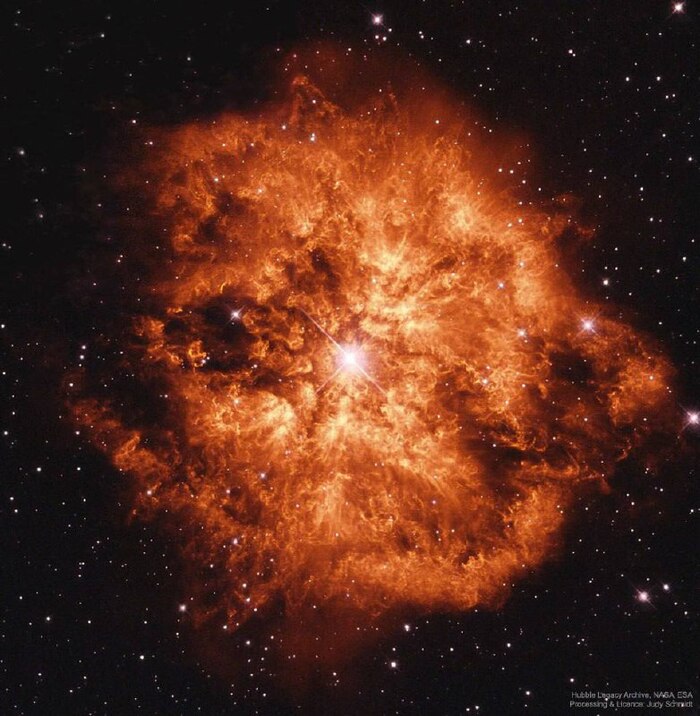 Wolf-Rayet Star 124:   