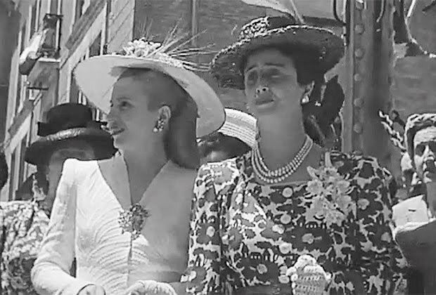 Кармен Поло с супругой аргентинского президента Эвой Перон