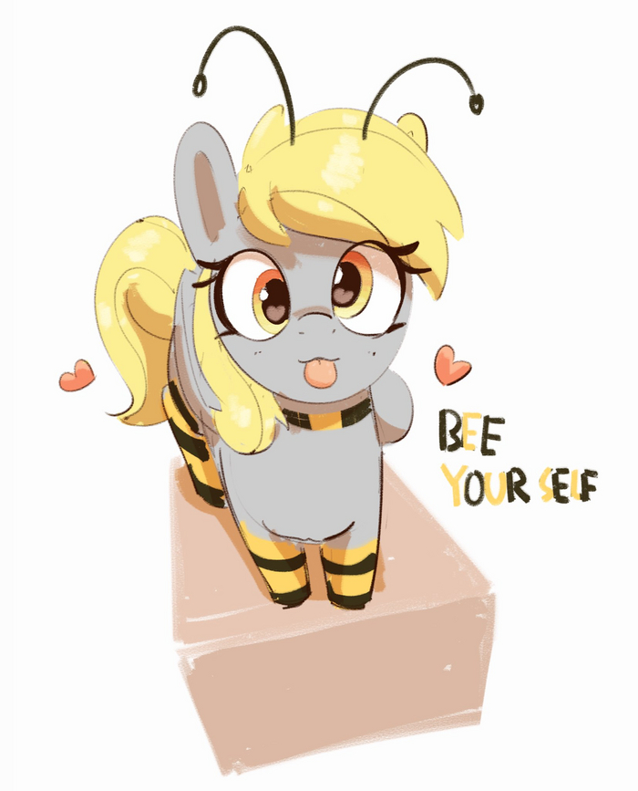 Bee your self My Little Pony, Derpy Hooves, Pabbley