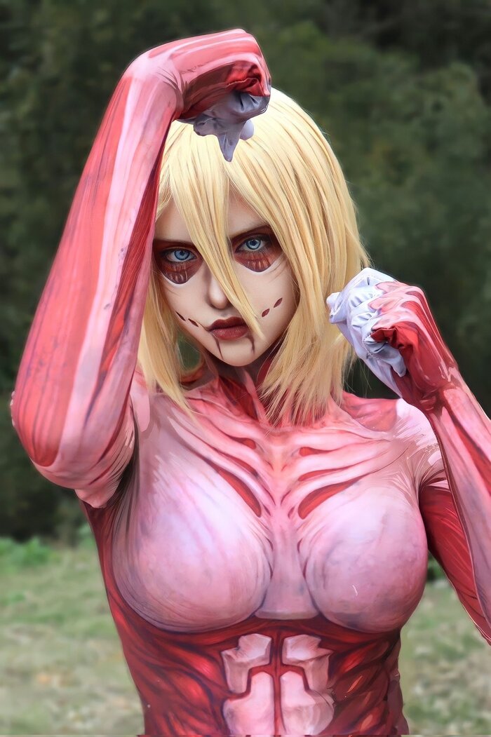 Shingeki no Kyojin | Female Titan(Annie Leonhart) , Annie Leonhardt, Attack on Titan, Twitter (), , 