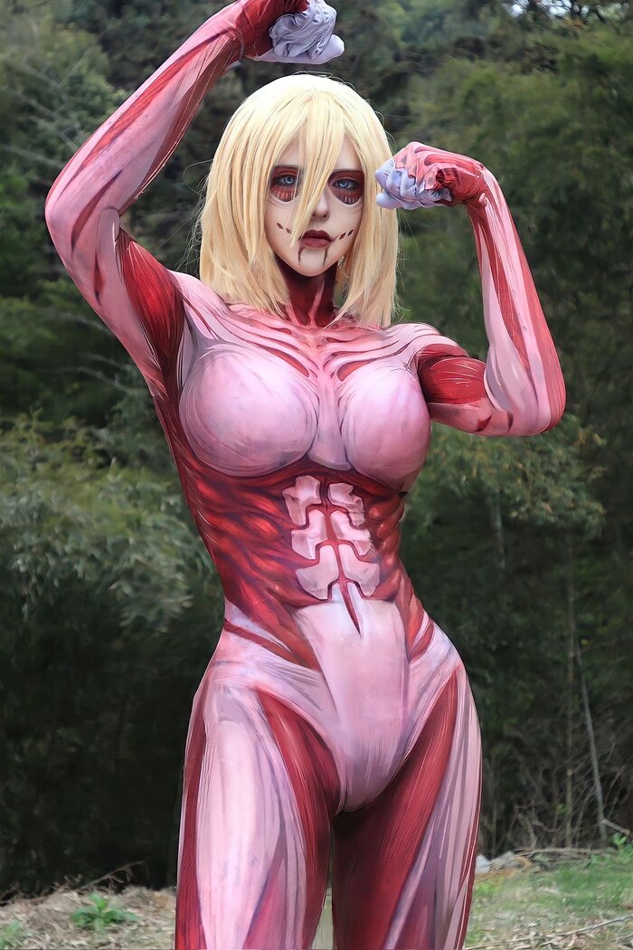 Shingeki no Kyojin | Female Titan(Annie Leonhart) , Annie Leonhardt, Attack on Titan, Twitter (), , 