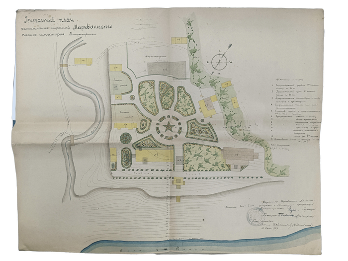 Генеральный план. 1937 год.