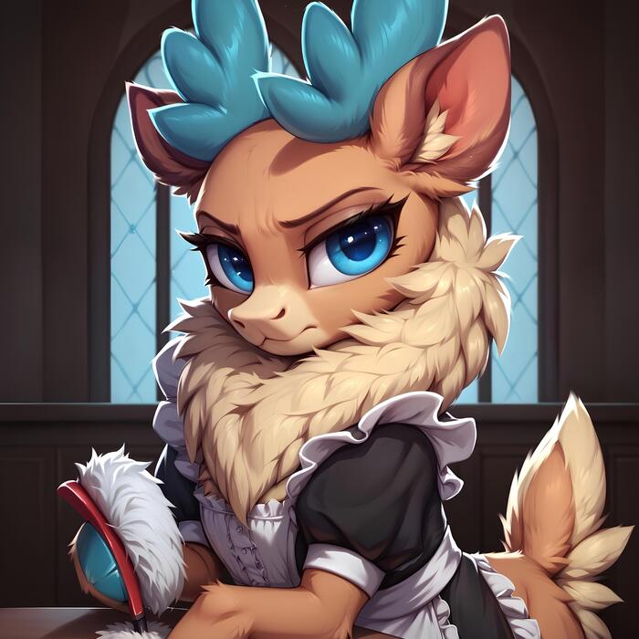 !  , My Little Pony, Ponyart, Velvet Reindeer (TFH)