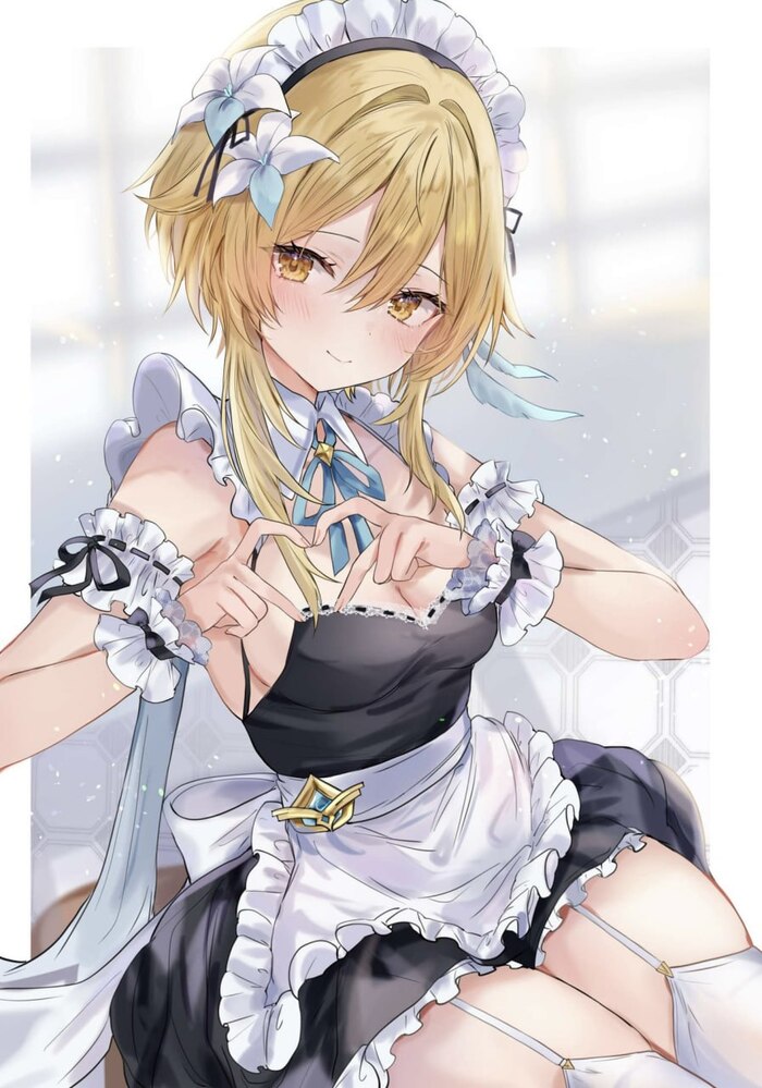  , Anime Art, Genshin Impact, Lumine (Genshin Impact), , 