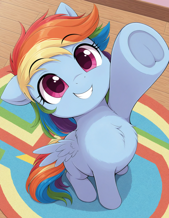  My Little Pony, Rainbow Dash,  