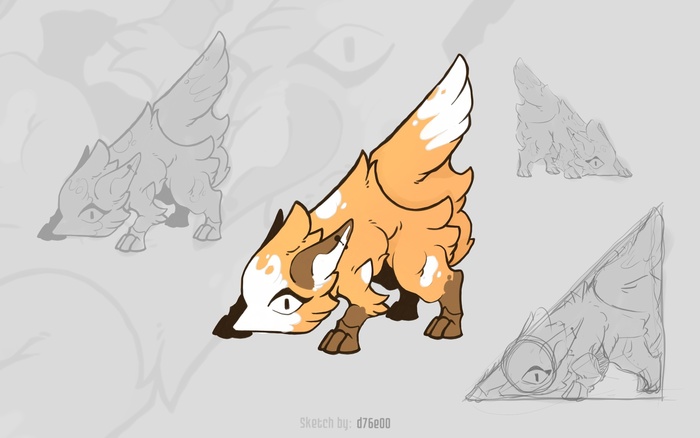 Sketch color &quot;Trianglfox&quot;