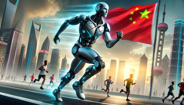 Beijing set to host first half marathon for humans and robots - Marathon, China, The future has come, Robot, Asia, Cyberpunk, Half marathon
