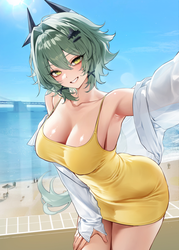 Caesar Anime Art, , Zenless Zone Zero, Caesar King (zzz)