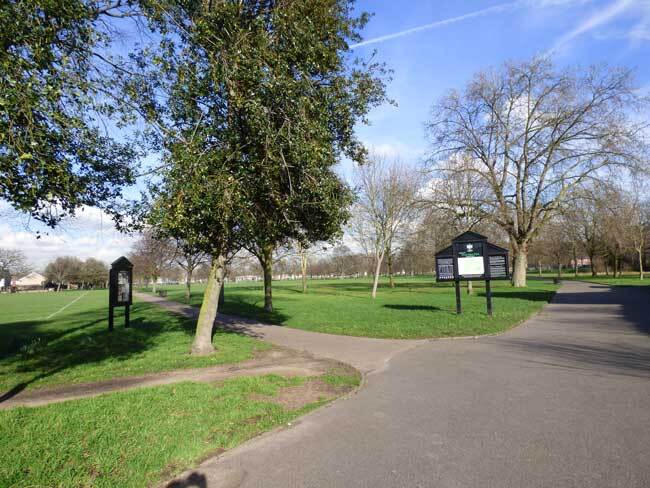 Парк в Вест Хэме.