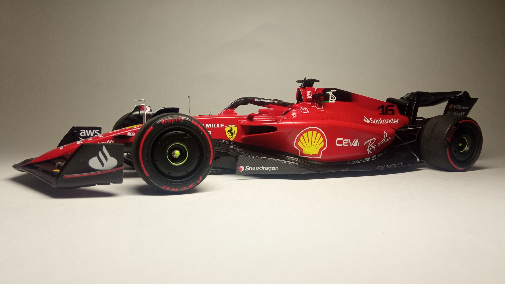 Ferrari F1-75 from AlphaModel in 1:20 scale - My, Scale model, Modeling, Ferrari, Scuderia Ferrari, Formula 1, Stand modeling, Longpost