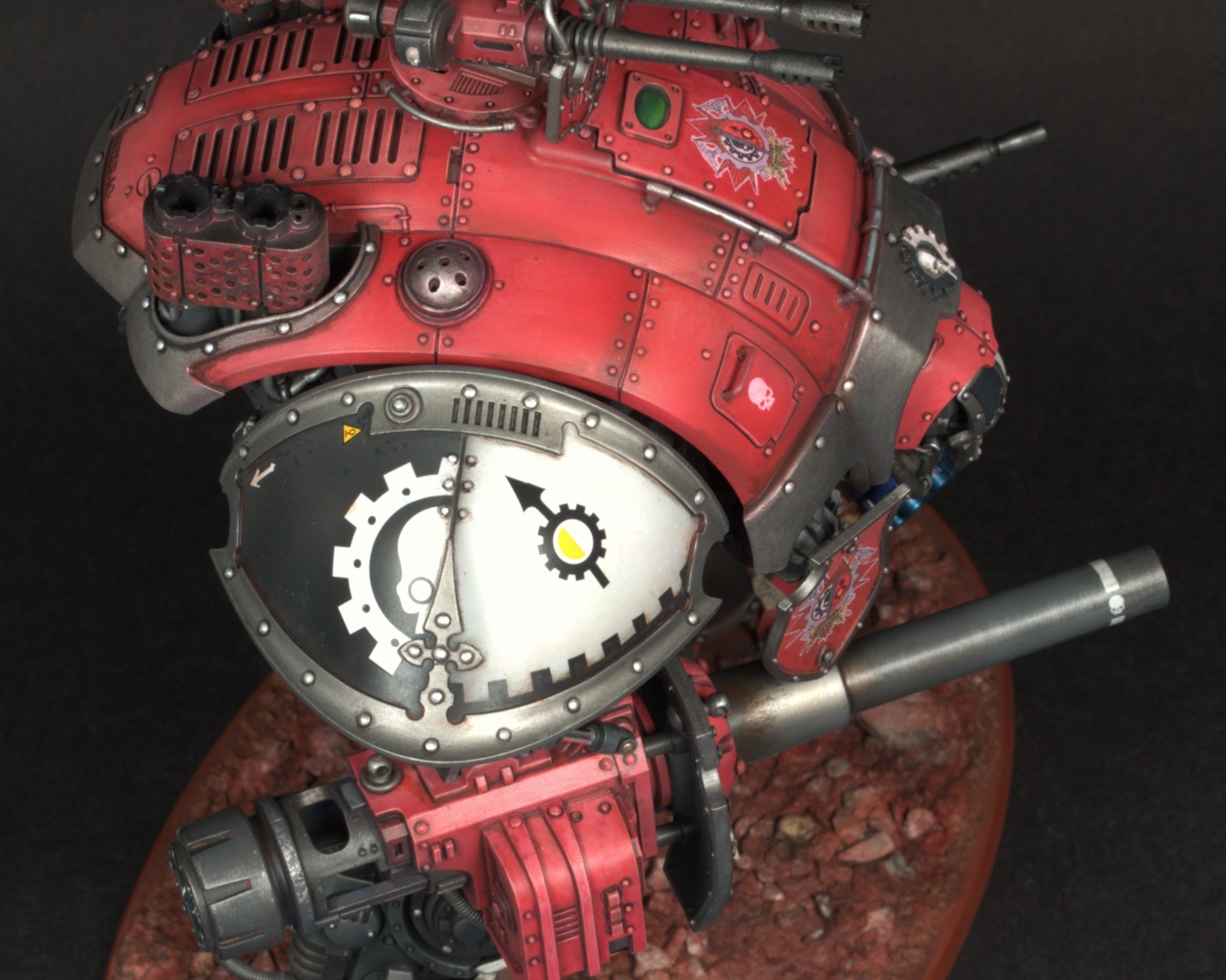 Imperial Knight. House Taranis. Warhammer 40K - My, Warhammer 40k, Wh40kconversion, author, Warhammer, Modeling, Scale model, Miniature, Needlework, Painting miniatures, Longpost