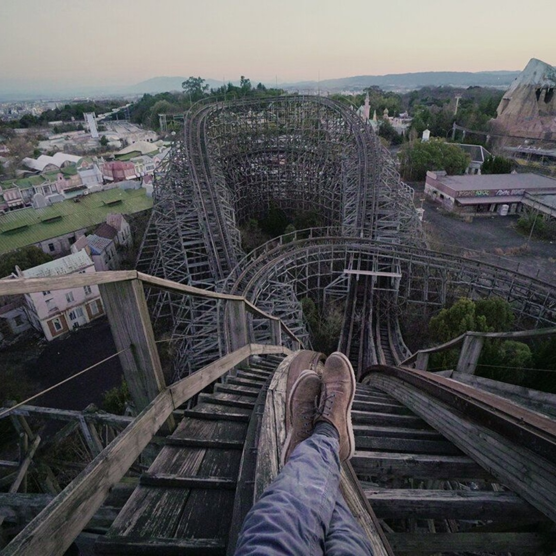 Заброшенный парк развлечений «Nara Dreamland», Япония - Заброшенное, Путешествия, Япония, Парк развлечений