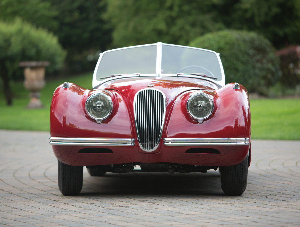 The benchmark of British style J aguar XK120 Alloy Roadster - Retro car, Auto, Engine, Speed, Jaguar, Longpost