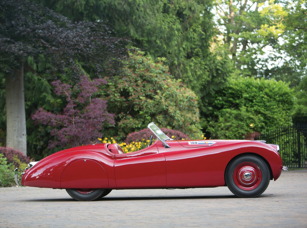 The benchmark of British style J aguar XK120 Alloy Roadster - Retro car, Auto, Engine, Speed, Jaguar, Longpost