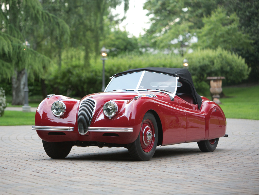 The benchmark of British style J aguar XK120 Alloy Roadster - Retro car, Auto, Engine, Speed, Jaguar, Longpost